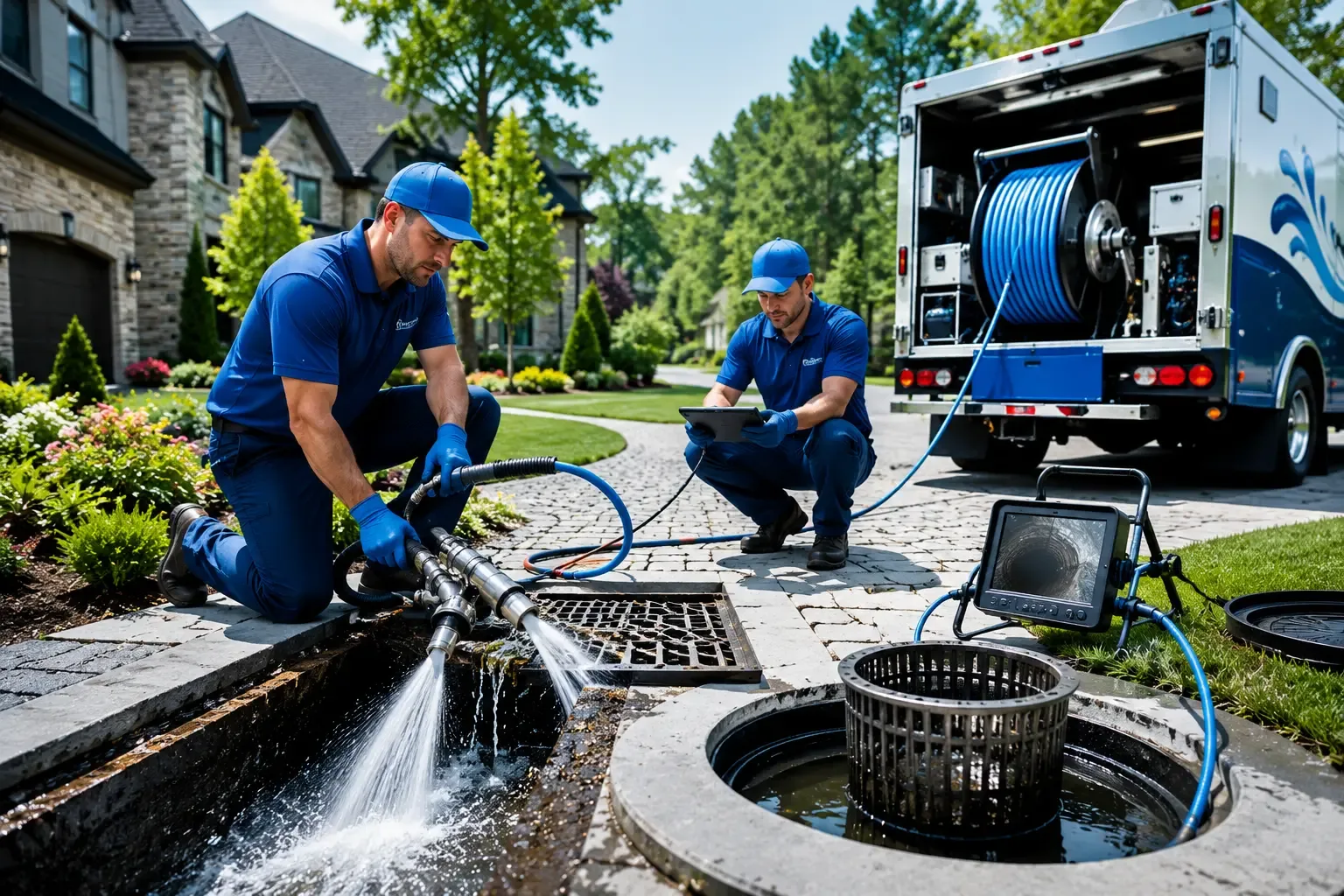 Local outdoor drain cleaning professionals in Mertztown, PA
